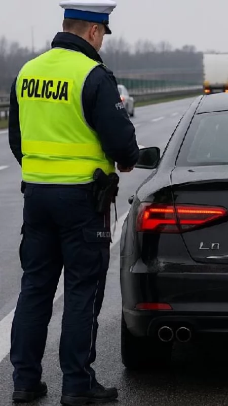 Ponad promil alkoholu i jazda autostradą A2. Obywatel Litwy stanął przed sądem już następnego dnia