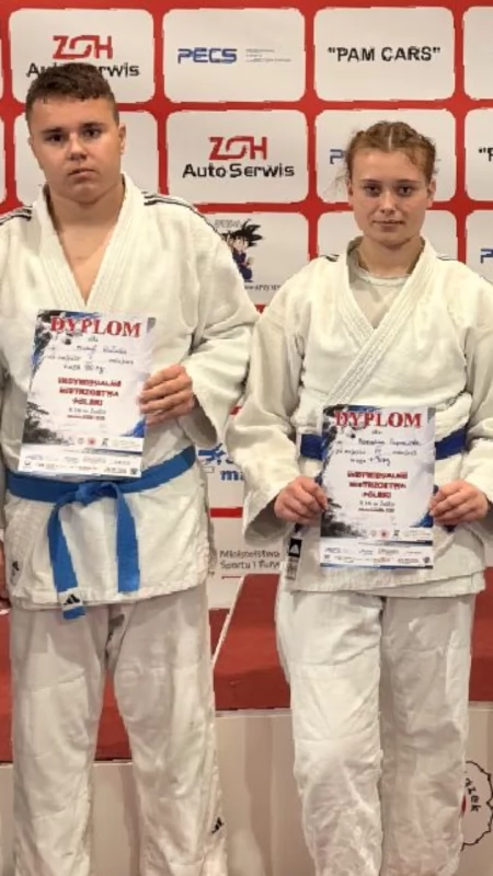 Brązowy medal mistrzostw Polski dla Adama Kowalskiego. Judocy Akademii Sportu w krajowej czołówce