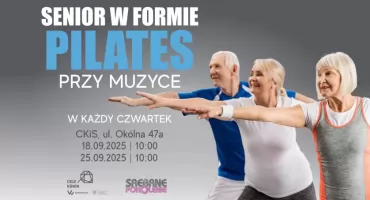 Senior w formie! Nowa propozycja od Centrum Kultury i Sztuki w Koninie
