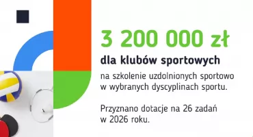 3,2 mln zł dla konińskich klubów sportowych. Więcej pieniędzy na szkolenie młodych talentów