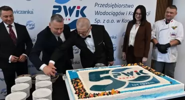 PWiK Konin ma już 50 lat. Jubileusz miejskiej spółki i podziękowania dla pracowników