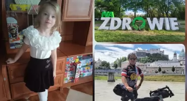 Po zdrowie Julii przez europejskie stolice. Kamil Jaroszewski z powiatu kolskiego rusza w 14. charytatywną wyprawę rowerową