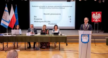 Jednogłośne absolutorium dla wójta. Rekordowe inwestycje i ponad 102 mln zł budżetu