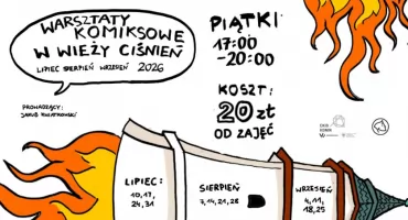 Wakacje nie muszą być nudne. Zrób z nami komiks!