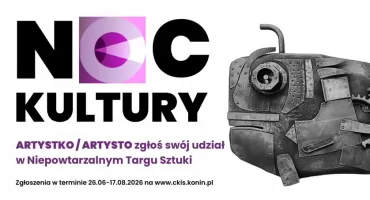 Artysto zgłoś się na 4. Niepowtarzalny Targ Sztuki – Konin 2026
