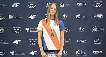 Ogromny sukces Iskry Konin. Marcelina Sadłocha mistrzynią Polski juniorów młodszych!