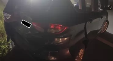 Nocny wypadek na autostradzie A2. Zderzyły się dwa pojazdy w okolicach Domanina