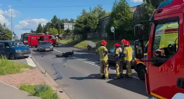 Tragedia na ul. Jana Pawła II w Koninie. Nie żyje 30-letni motocyklista