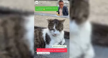 Maciej Woroch przyjedzie do Konina. Larry z Downing Street zostaje w Londynie!