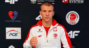 Kajetan Bajzert jedzie na Mistrzostwa Europy U19! Pięściarz Zagłębia Konin powalczy w Serbii