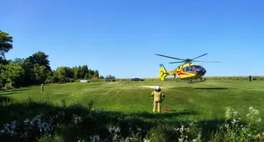 Tragiczny finał wypoczynku nad Jeziorem Lubotyńskim. Nie żyje 30 letni mężczyzna