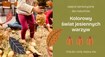 Jesienne warzywa na zajęciach sensorycznych