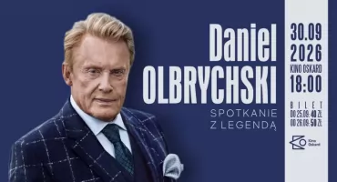 Daniel Olbrychski – spotkanie z Legendą w Kinie Oskard 
