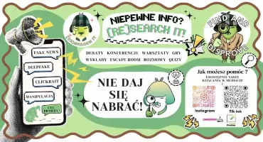 Uczennice z regionu ruszają do walki z dezinformacją. Projekt „(re)search it” potrzebuje wsparcia