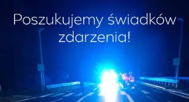 Policja pilnie szuka świadków tragedii na DK25. W Teodorowie zginął pieszy