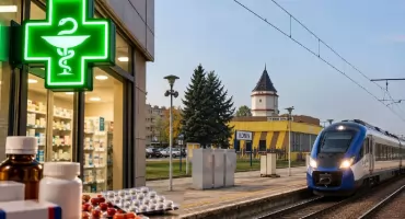 Konin traci nocną aptekę, może stracić także pociąg. Mieszkańcy mają powody do obaw