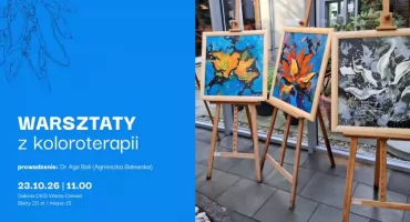 Warsztaty z koloroterapii z Dr Agi Bali (Agnieszką Balewską)